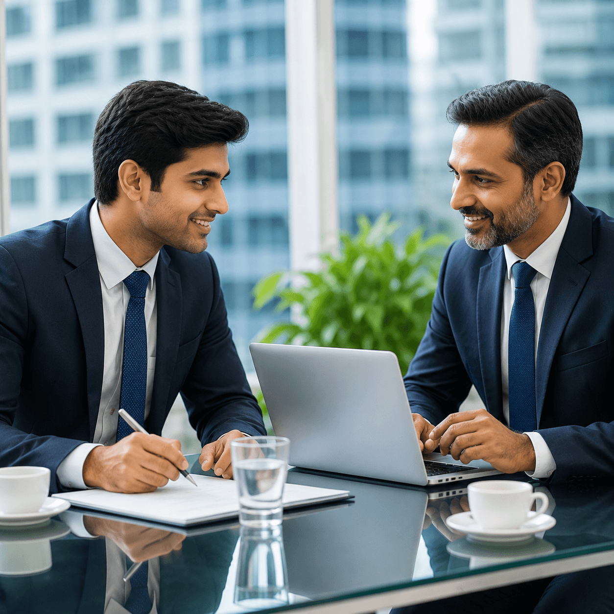 Business deal discussion
